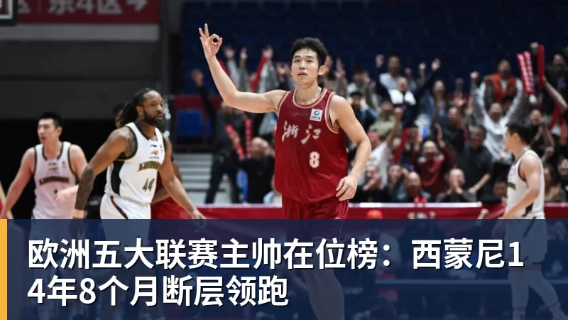 九游体育欧洲五大联赛主帅在位榜：西蒙尼14年8个月断层领跑