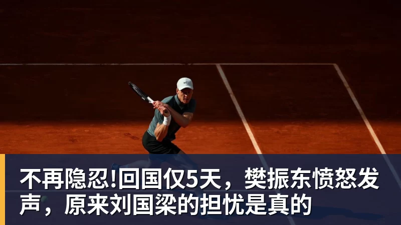 九游体育不再隐忍!回国仅5天，樊振东愤怒发声，原来刘国梁的担忧是真的